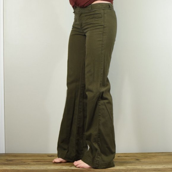 Anthropologie Pants - HEI HEI Wide Leg Twill Pants